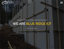 Tablet Screenshot of blueridgeicf.com